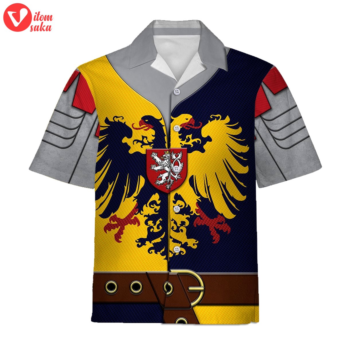 Knight of the holy roman hawaiian shirt – stormmerch exclusive
