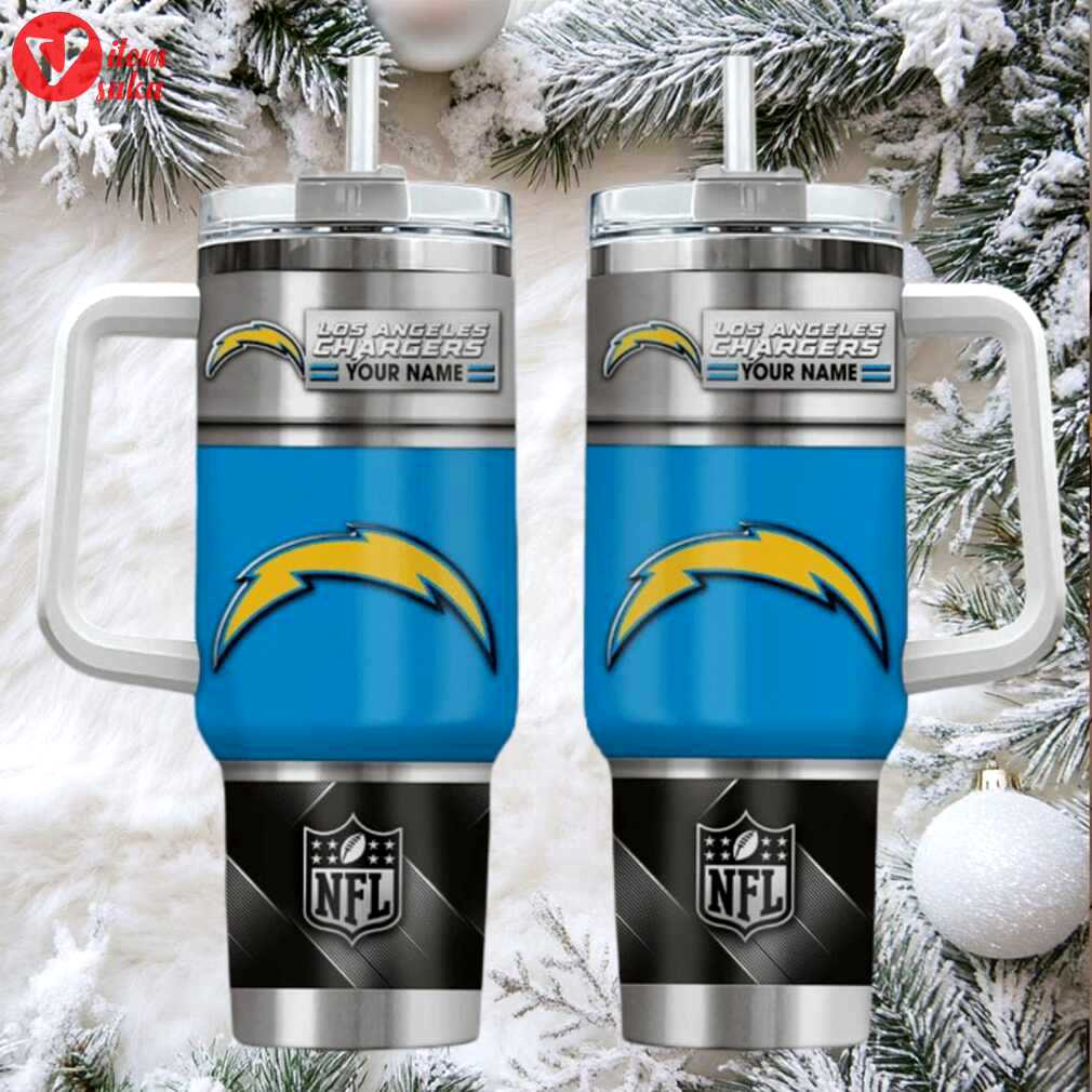 Lac chargers custom stanley cup 40oz. stainless steel travel tumbler with handle