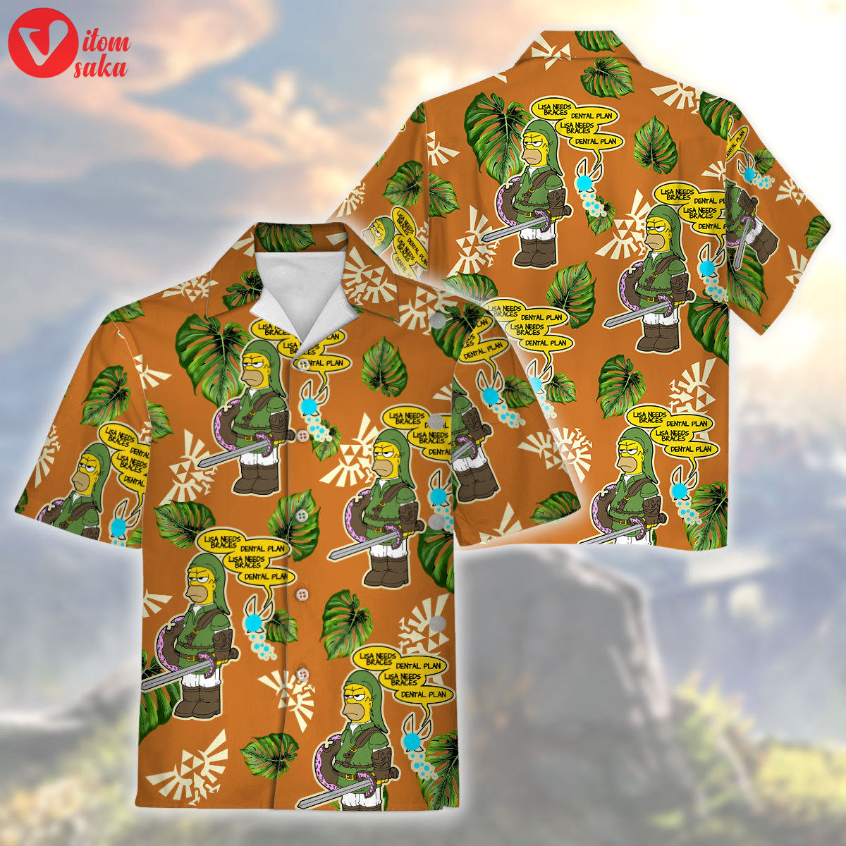 Lisa needs braces dental plan hawaiian shirt – stormmerch exclusive