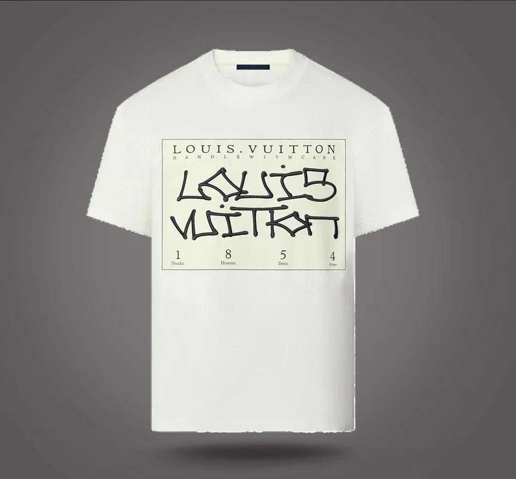 Louis vuitton 1854 handle with care luxury brand unisex t-shirt outfit for men women