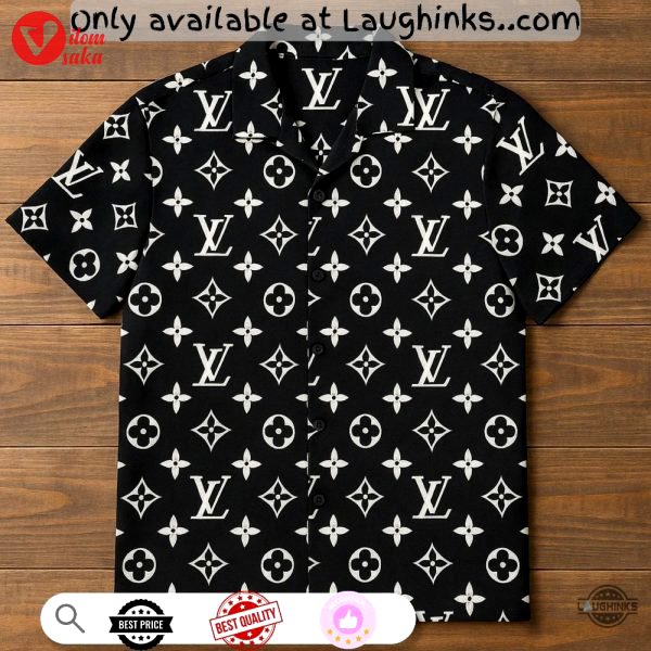 Louis vuitton button down hawaiian shirt
