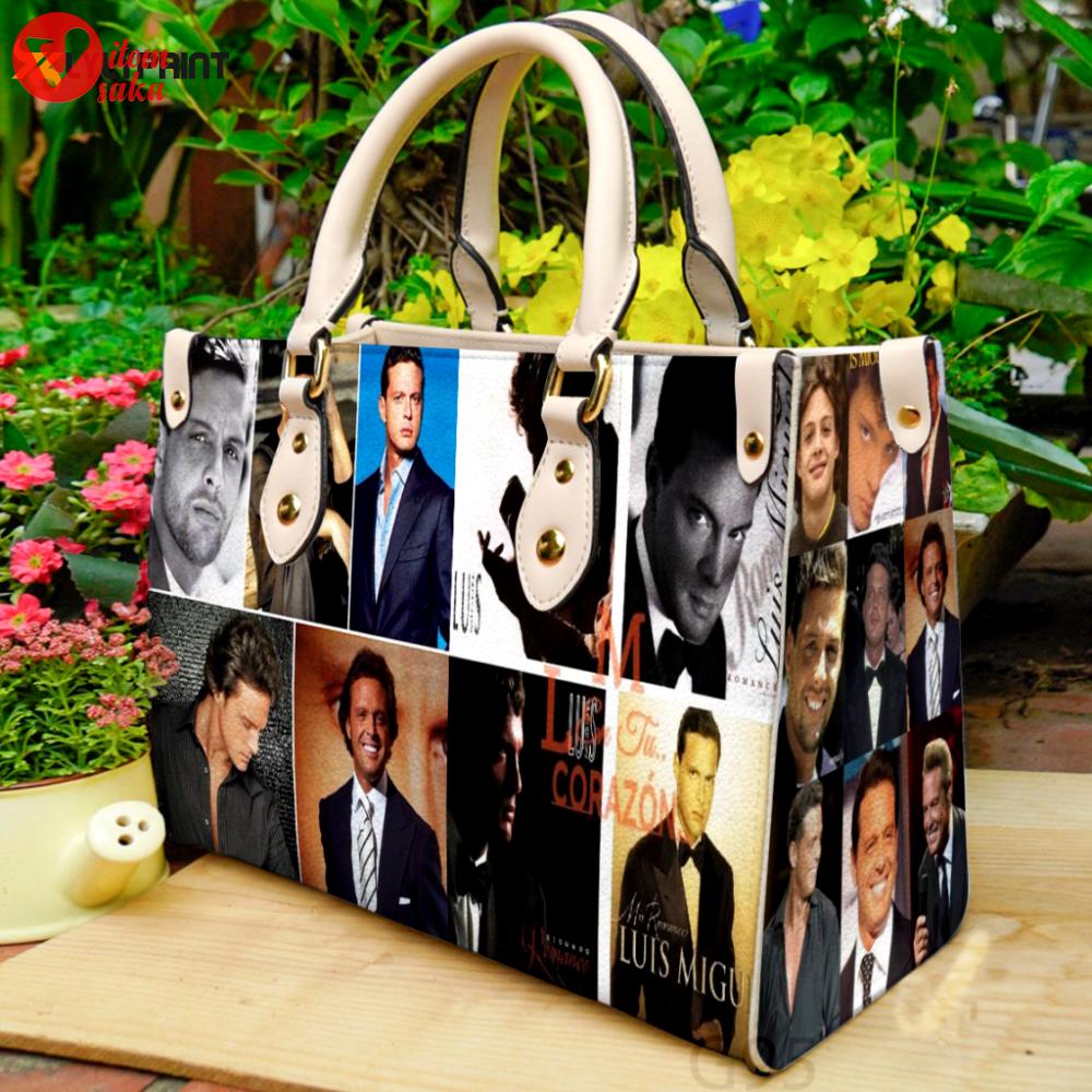 Luis miguel leather handbag gift for women
