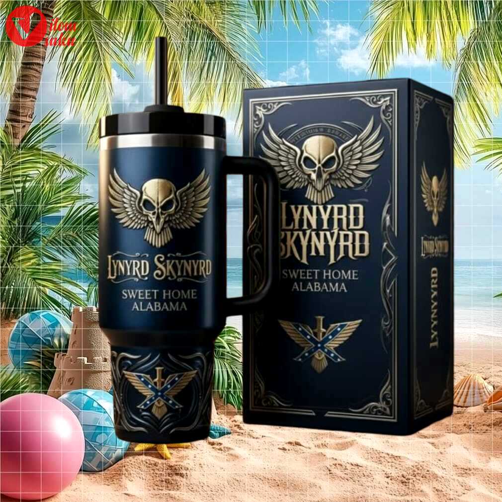 Lynyrd skynyrd sweet home alabama southern rock eagle 40oz tumbler