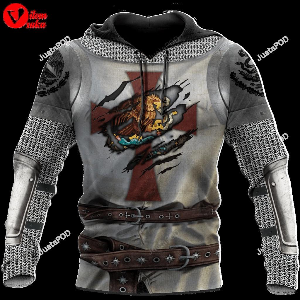 Mexican 3d all over printed hoodie, zip- up hoodie