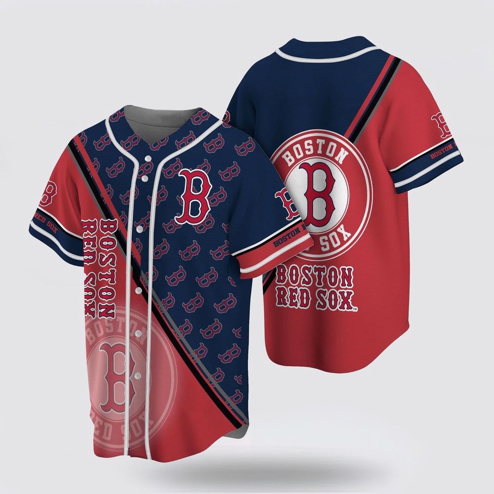 Mlb boston red sox baseball jersey stylish design for fans jersey