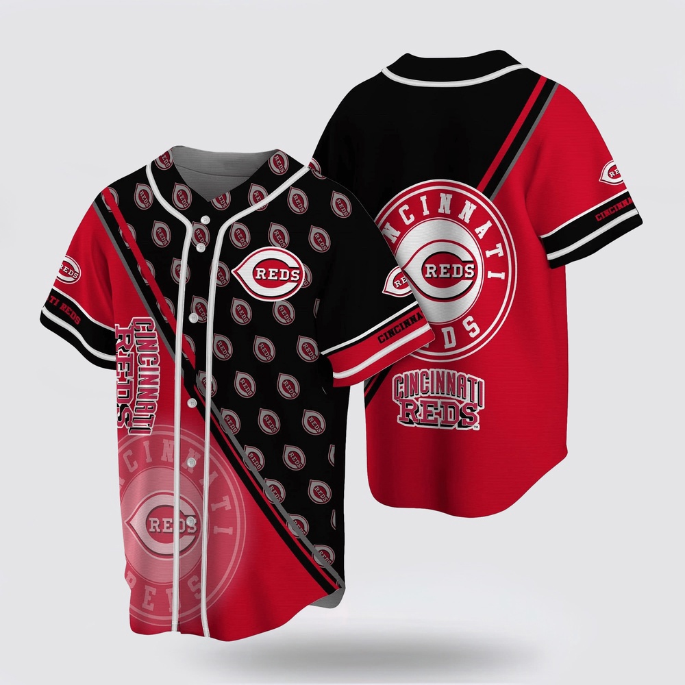 Mlb cincinnati reds baseball jersey simple design for fans jersey