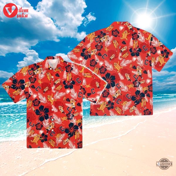Mlb cleveland guardians hawaiian shirt night giveaway 2024