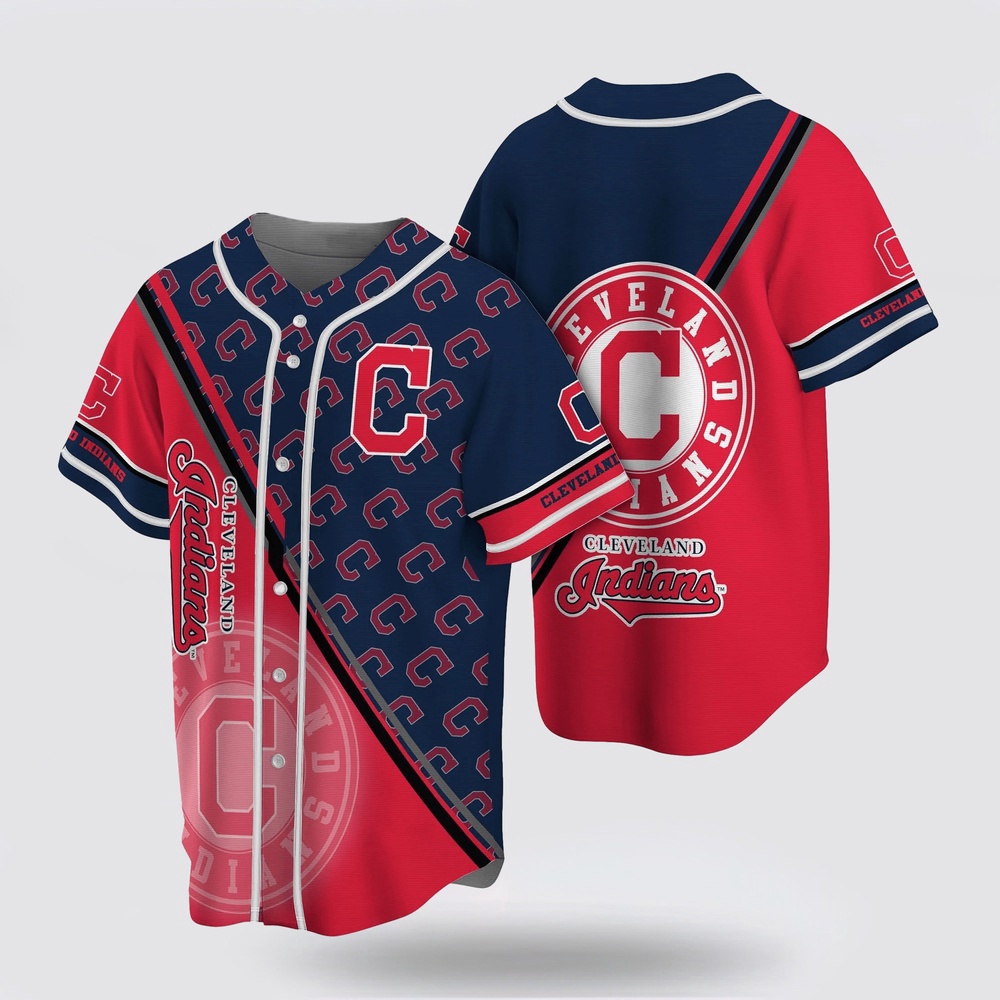 Mlb cleveland indians baseball jersey suitable for many occasions for fans jersey