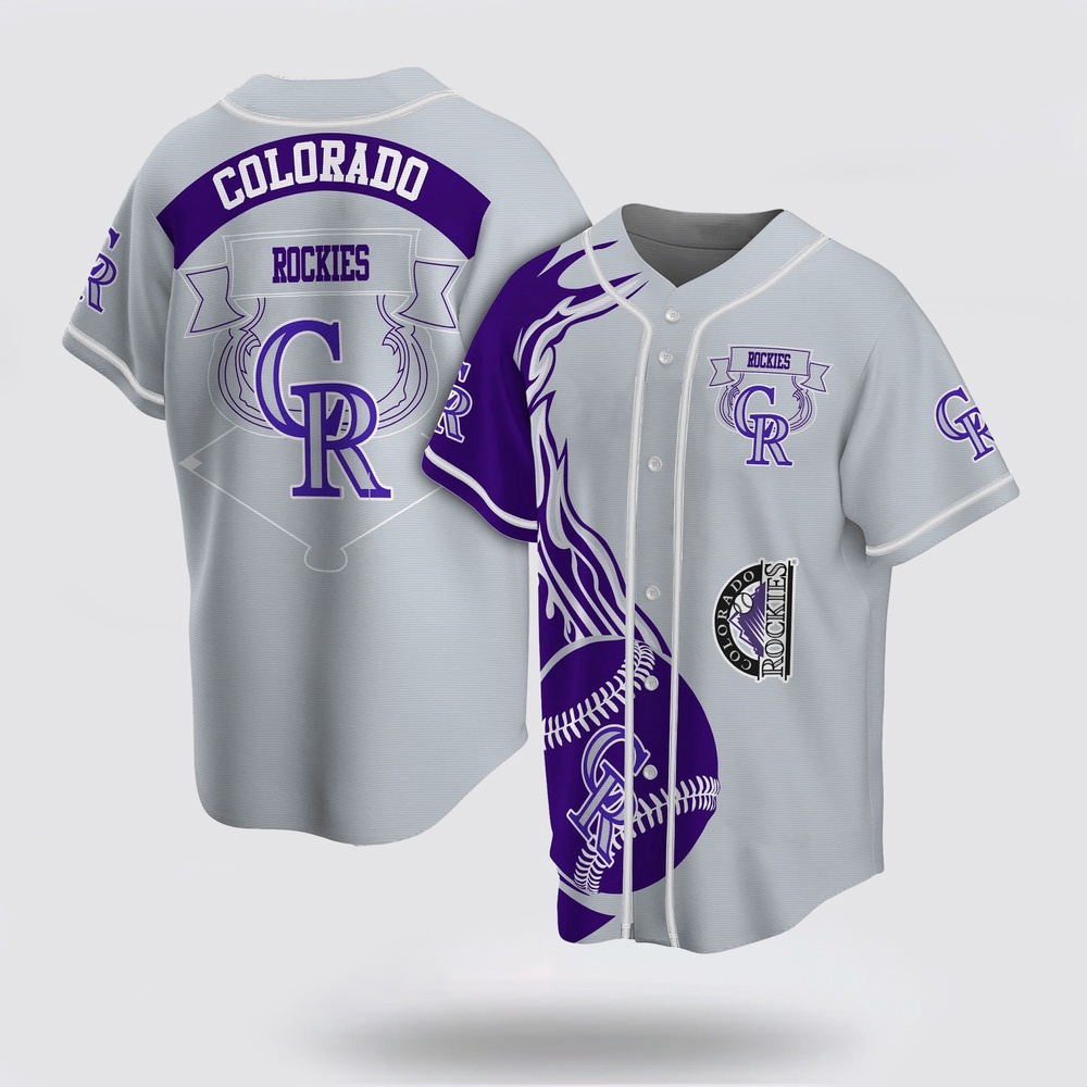 Mlb colorado rockies baseball jersey classic for fans jersey