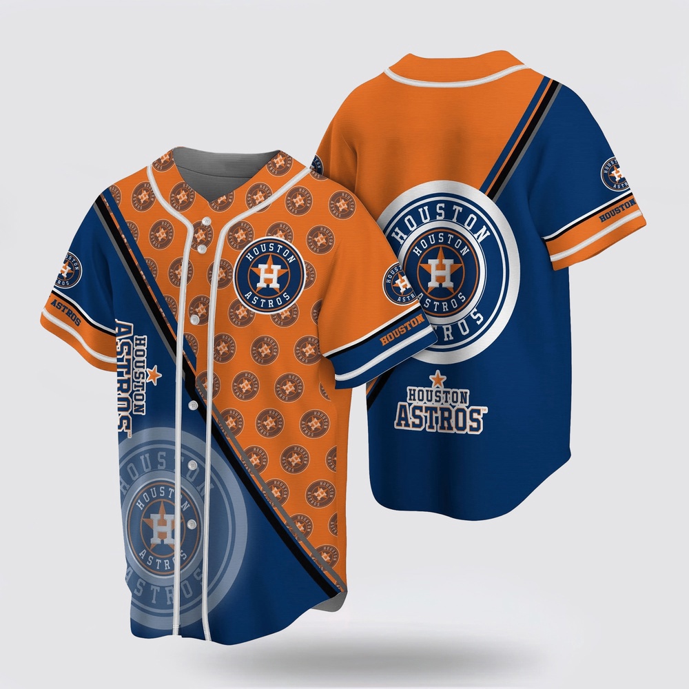 Mlb houston astros baseball jersey classic design for fans jersey