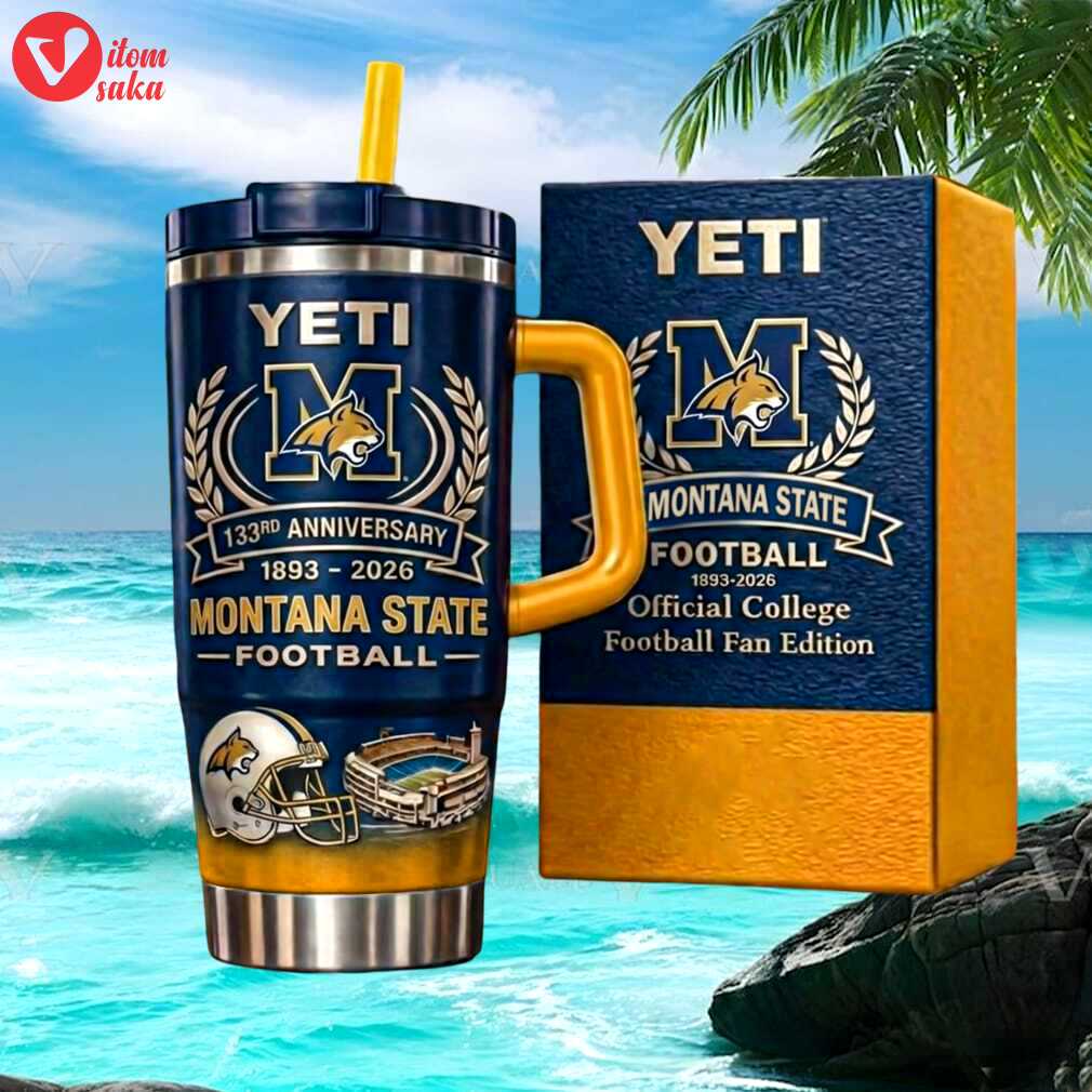 Montana state bobcats football 133rd anniversary 1893 2026 40oz tumbler