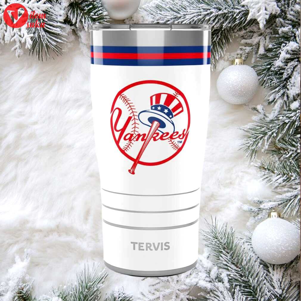 New york yankees tervis 20oz. arctic duraprint stainless steel travel tumbler