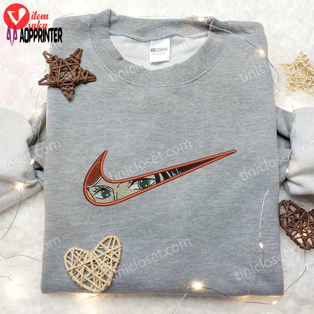 Nico robin x nike: embroidered shirt – one piece & nike inspired apparel