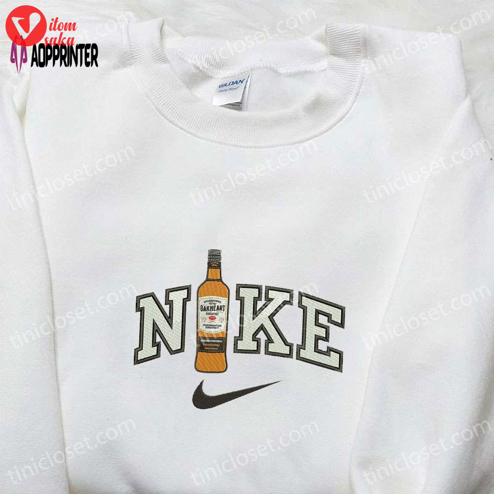 Nike x bakheart bottle embroidered sweatshirt – stylish quirky perfect birthday gift ideas for family