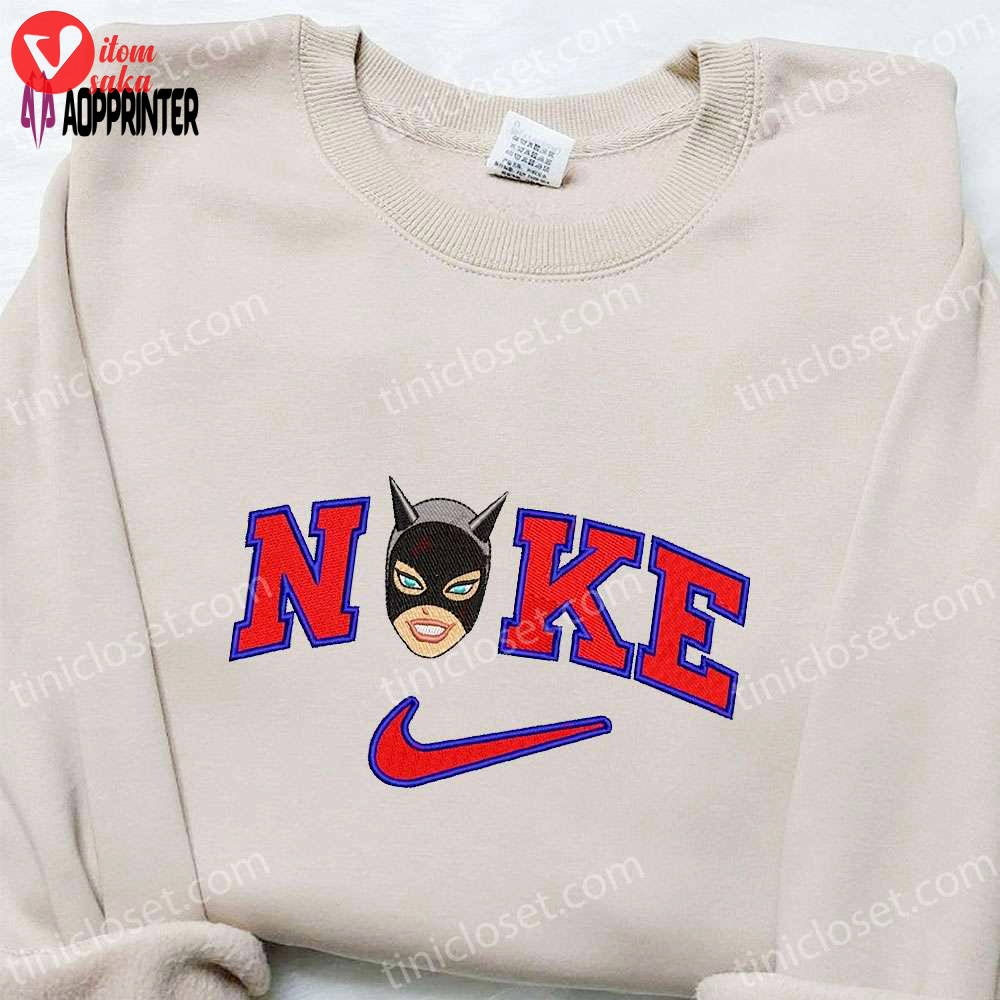 Nike x batman cat embroidered sweatshirt & marvel cinematic universe shirt: best family gift ideas