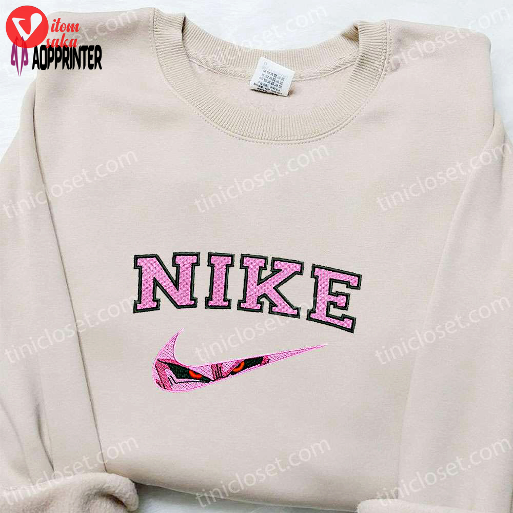 Nike x frieza anime embroidered sweatshirt – dragon ball shirt perfect family gift