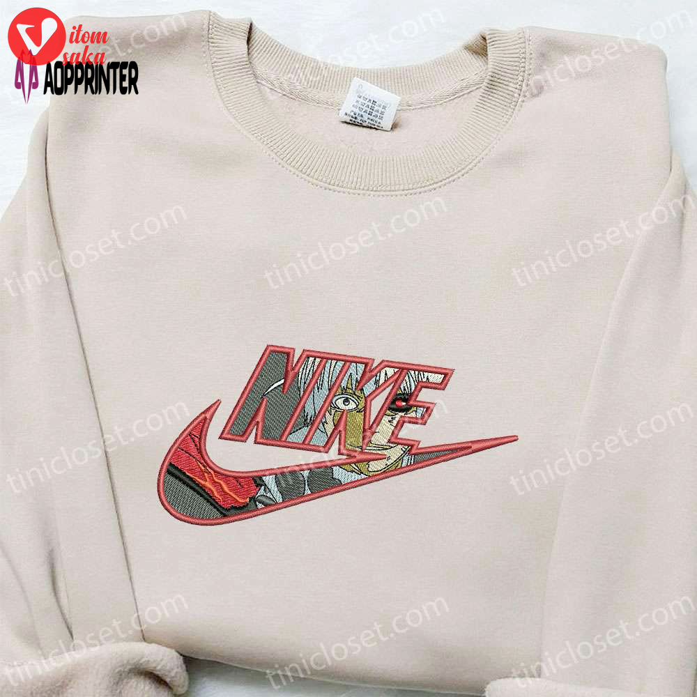 Nike x ken kaneki anime embroidered sweatshirt: tokyo ghoul hoodie perfect family birthday gift