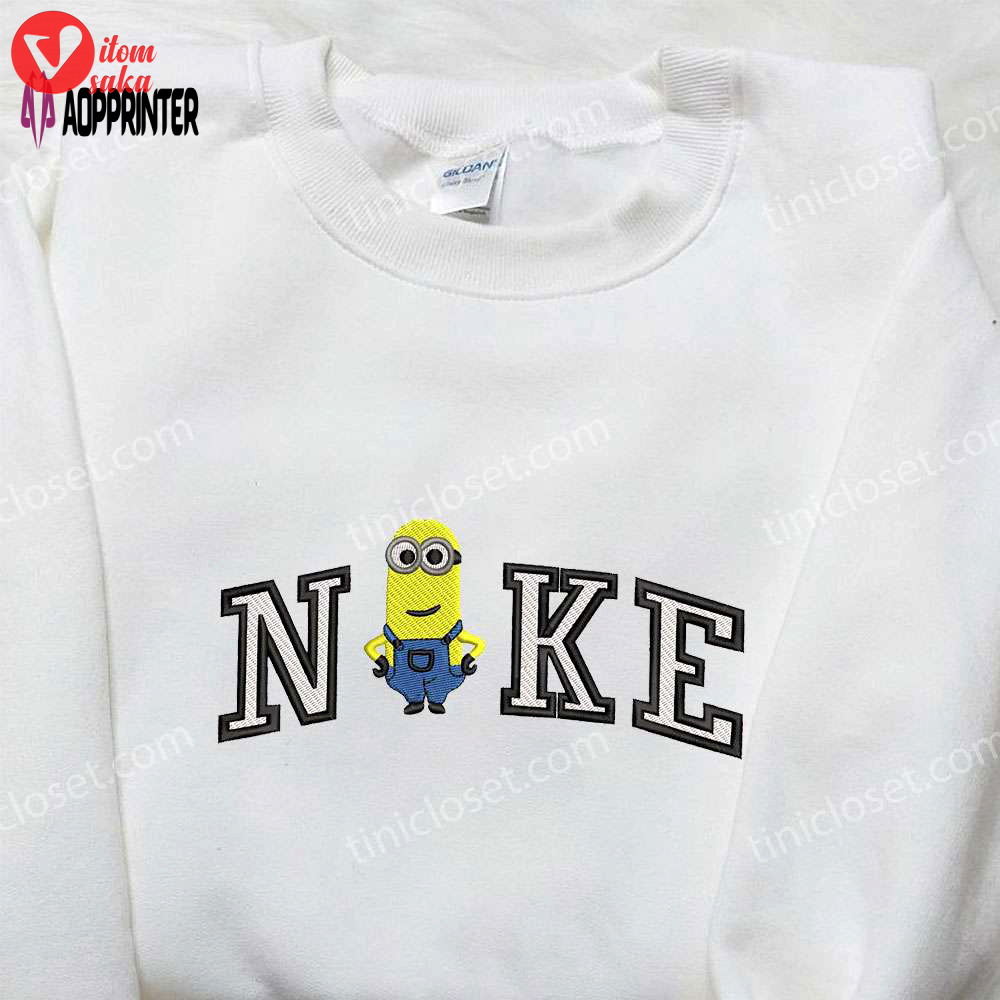 Nike x kevin minion embroidered shirt – minion movie inspired apparel