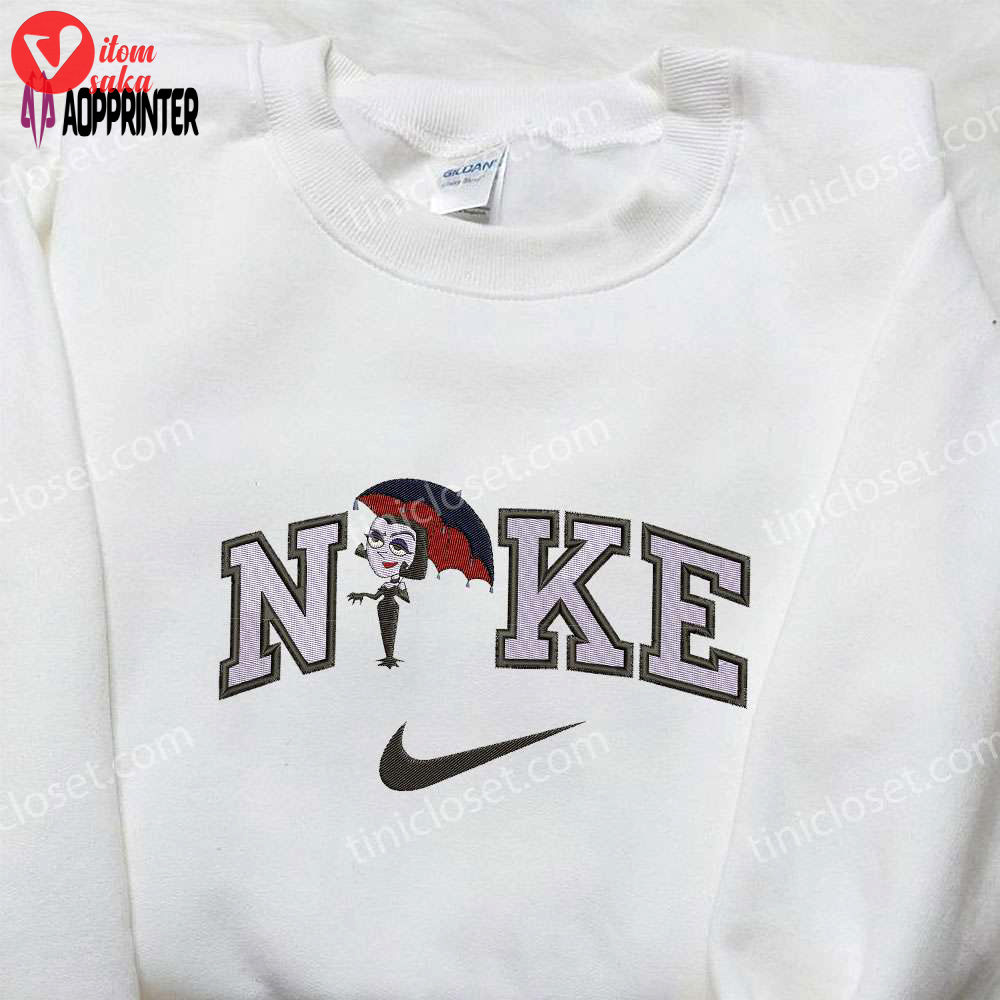 Nike x malaria & grim adventures embroidered shirt: cartoon style tee