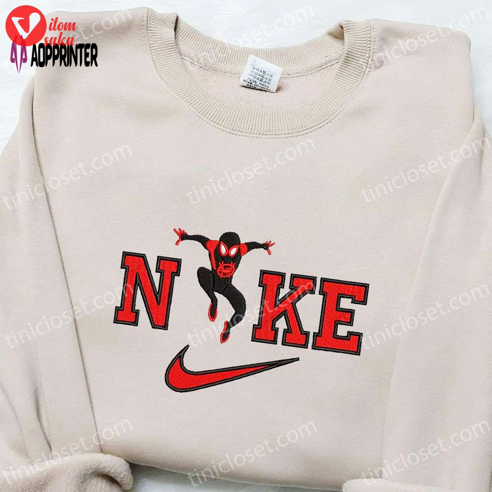 Nike x spider-man venom movie tshirt & marvel universe hoodie – custom embroidered apparel