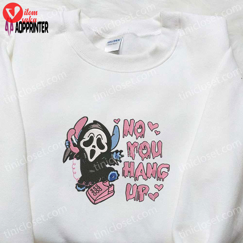No you hang up ghostface calling shirt & scream movie hoodie: best gift ideas