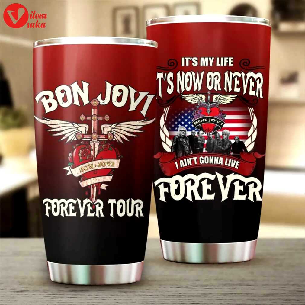 Official bon jovi forever tour tumbler