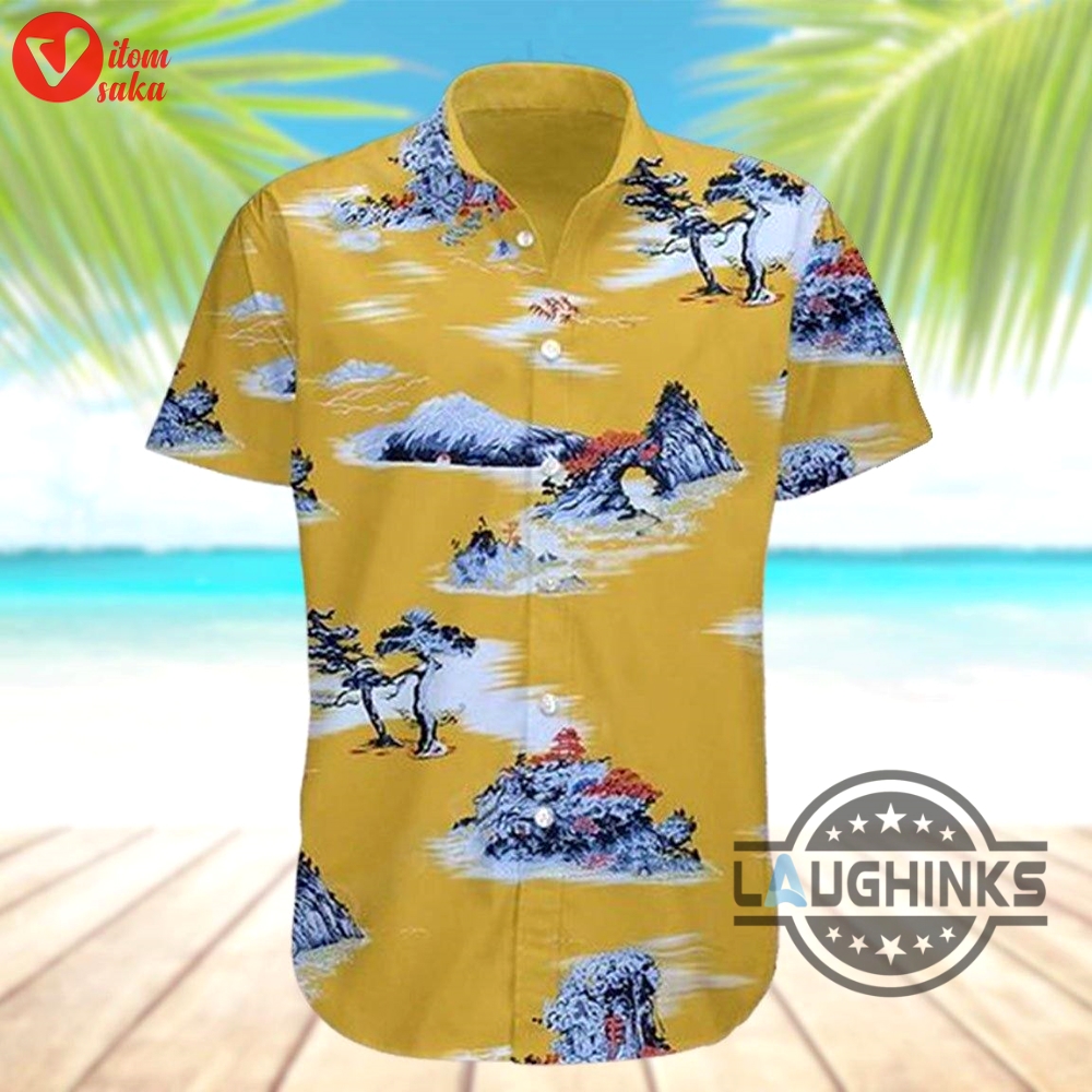 Once upon a time in… hollywood hawaiian shirt and hawaiian shorts funny brad pitt cliff booth cosplay