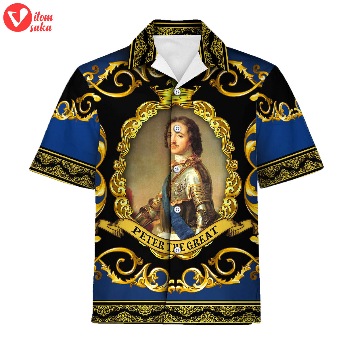 Peter the great hawaiian shirt polo shirt beach shorts – stormmerch exclusive