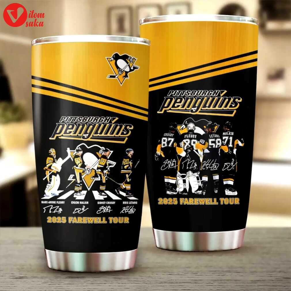 Pittsburgh penguins 2025 farewell tour commemorative tumbler