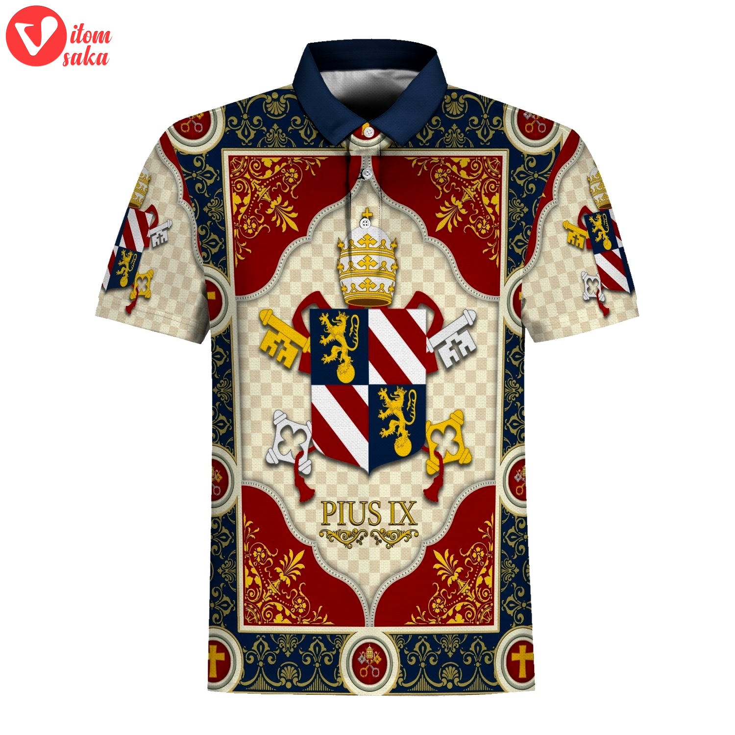 Pope pius ix coat of arms – stormmerch exclusive