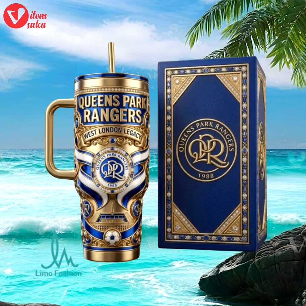 Queens park rangers west london legacy 1988 heritage fan gift stainless steel insulated tumbler