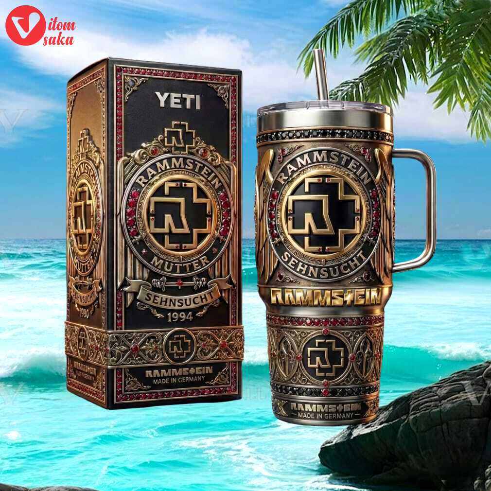 Rammstein mutter sehnsucht 1994 anniversary edition 40oz tumbler