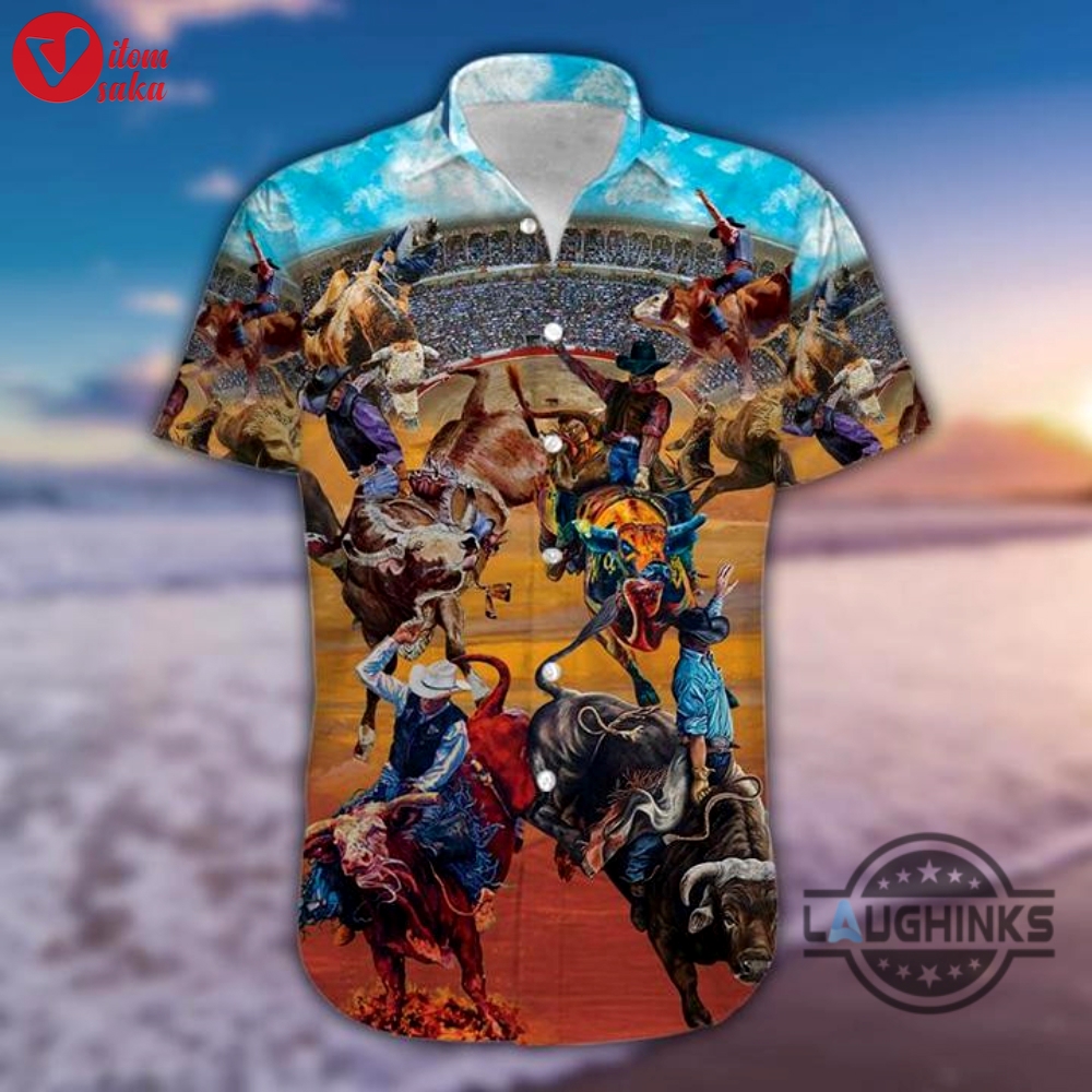 Rodeo life is the best life tropical hawaiian shirt 131 aloha hawaii shirts aloha summer beach button up shirts and shorts