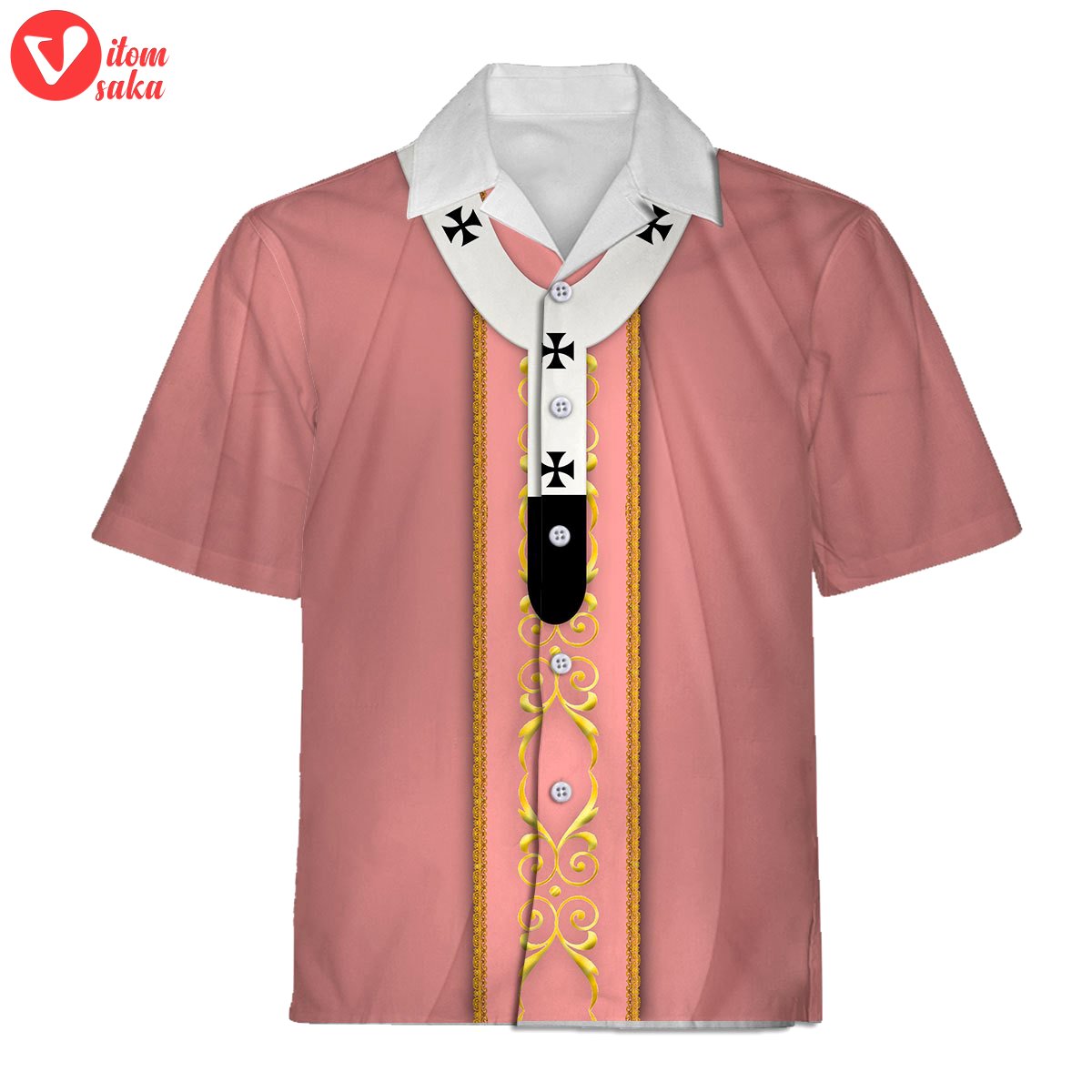 Rose liturgical vestment christian religion hawaiian shirt – stormmerch exclusive