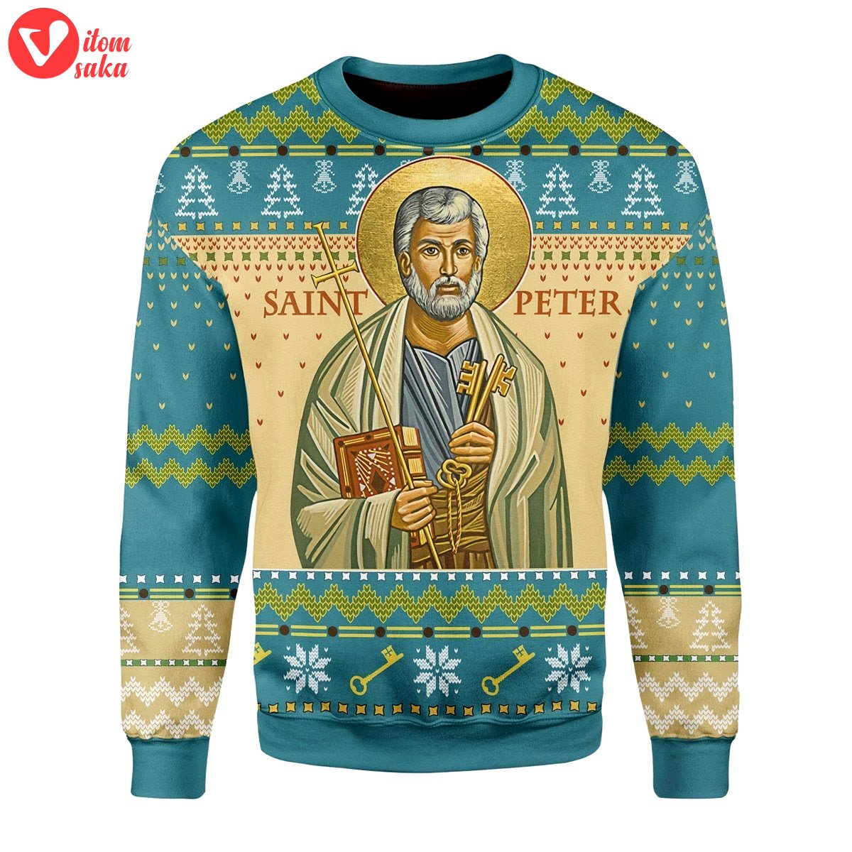 Saint peter christmas sweater – stormmerch exclusive