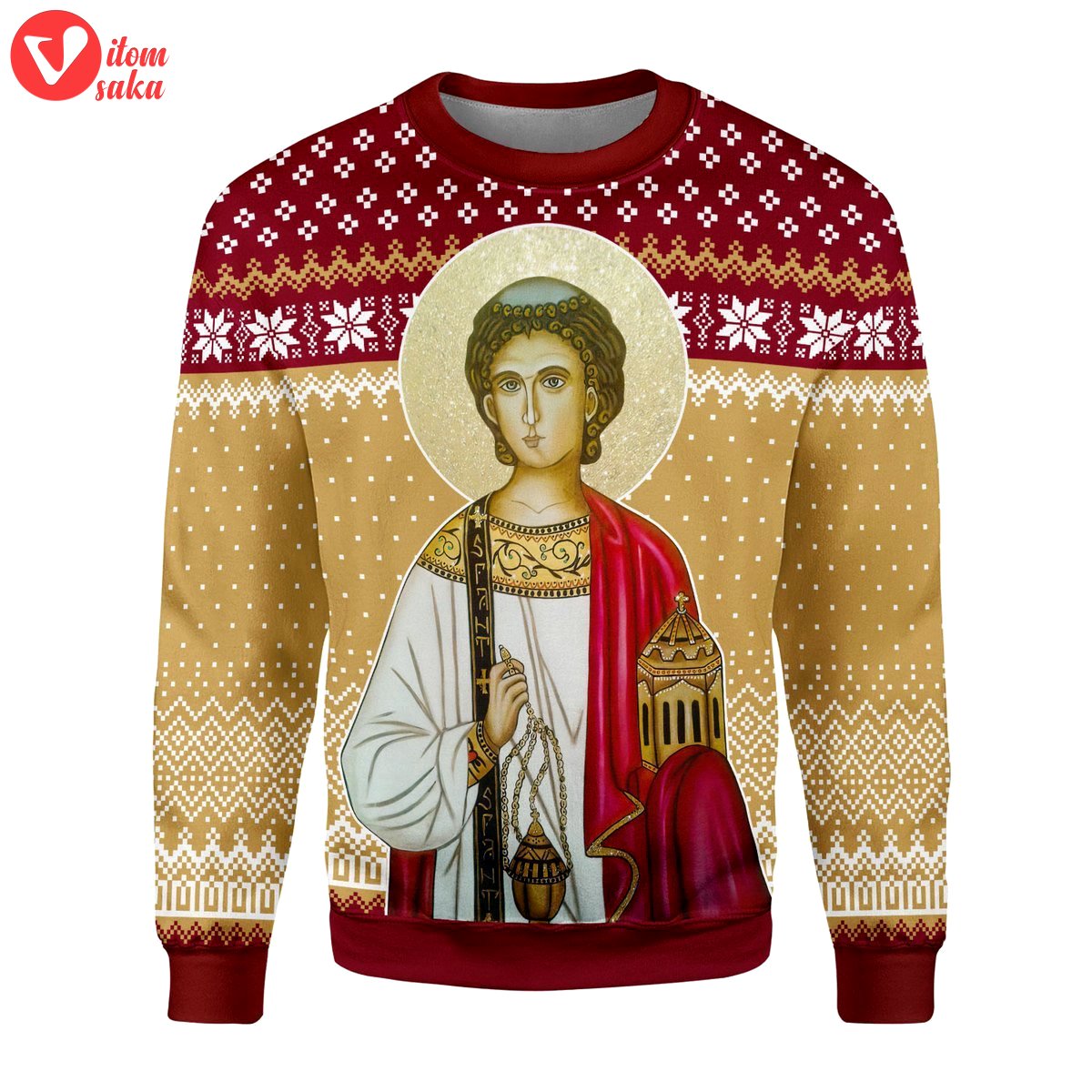 Saint stefan christmas sweater – stormmerch exclusive