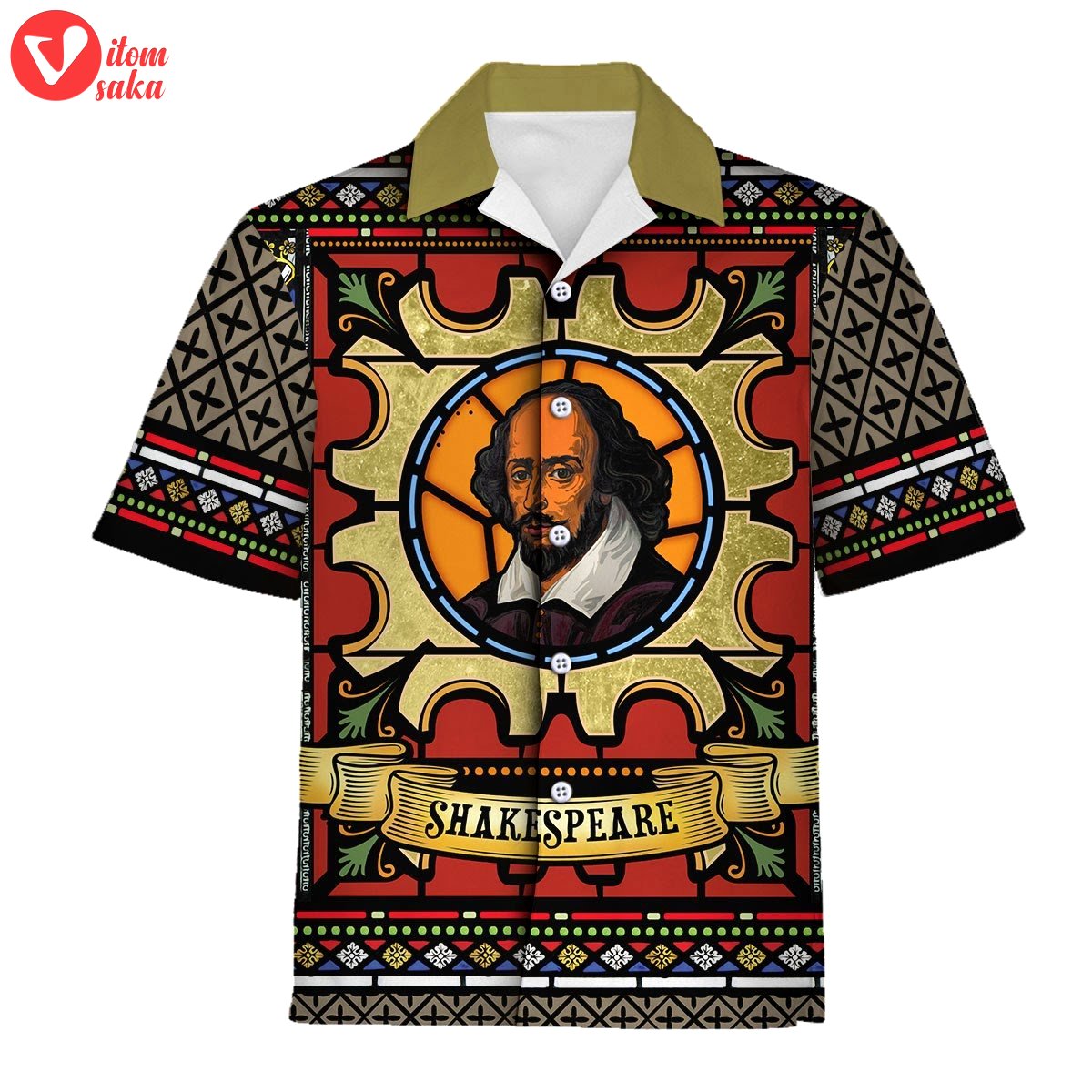 Shakespeare hawaiian shirt – stormmerch exclusive