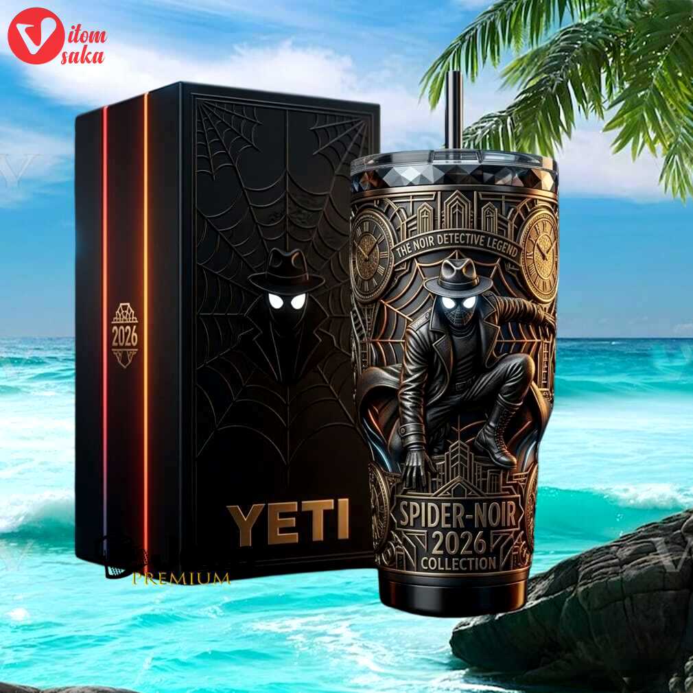 Spider noir 2026 collection the noir detective legend marvel fans 20oz gift stainless steel insulated tumbler