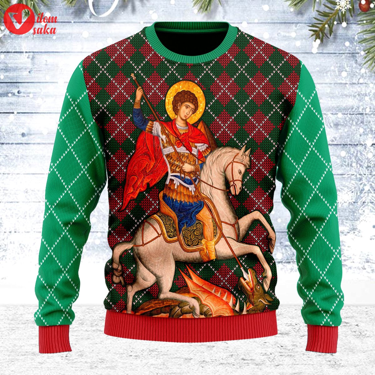 St. george ugly christmas sweater – stormmerch exclusive