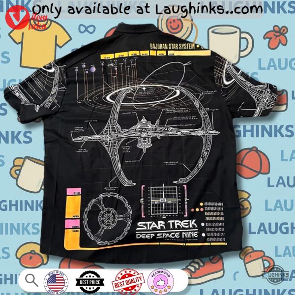 Star trek deep space nine hawaiian shirt replica
