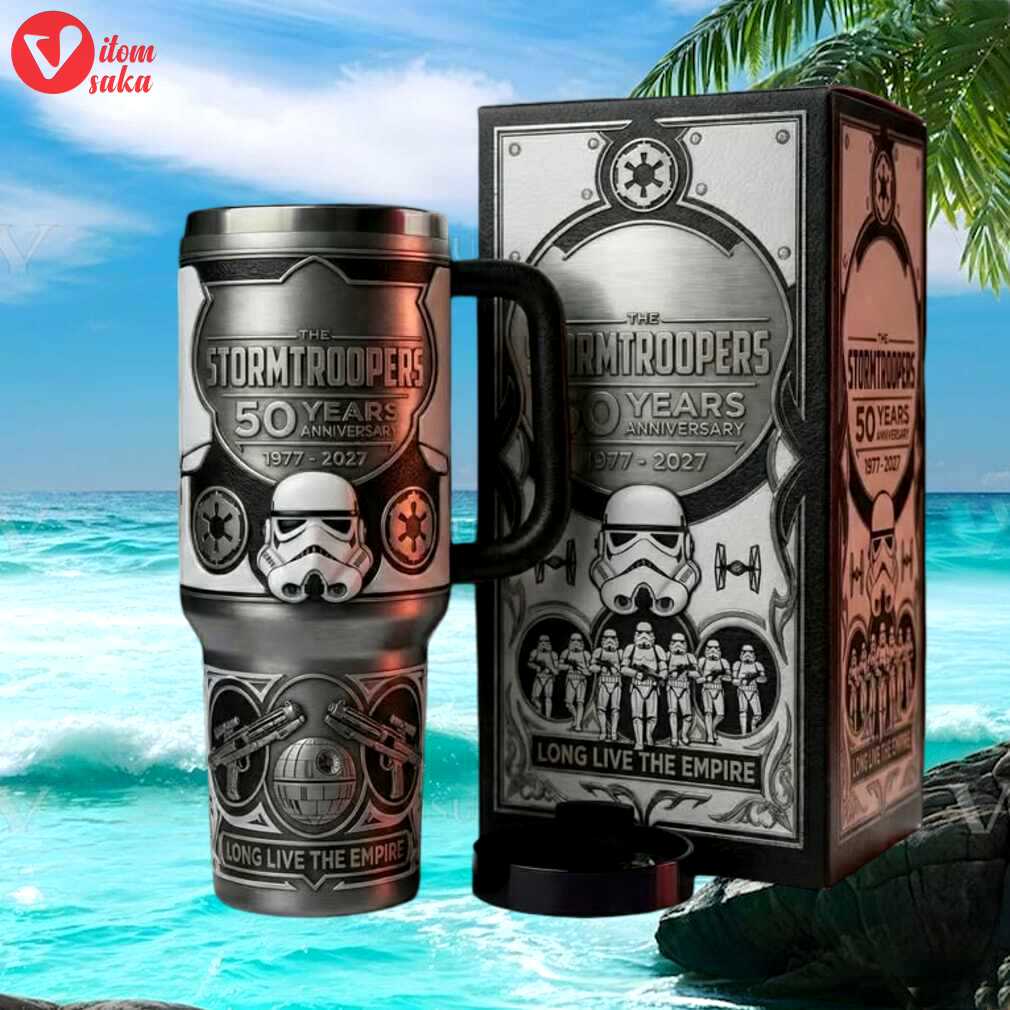 Star wars stormtrooper 50th anniversary empire edition 40oz steel tumbler