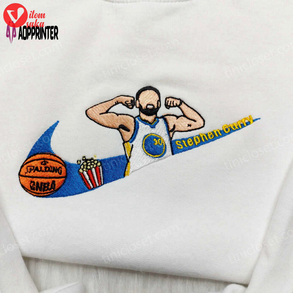 Stephen curry embroidery sweatshirt nike custom hoodie golden state warriors shirt for fans