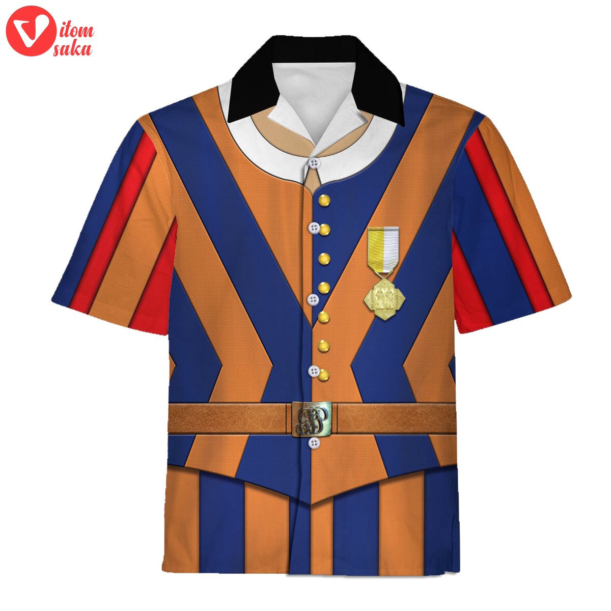 Swiss guard hawaiian shirt – stormmerch exclusive