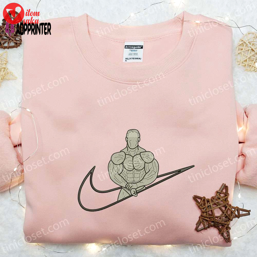 Swoosh x jay cutler embroidered sweatshirt: celebrity shirt – best gift ideas for all occasions