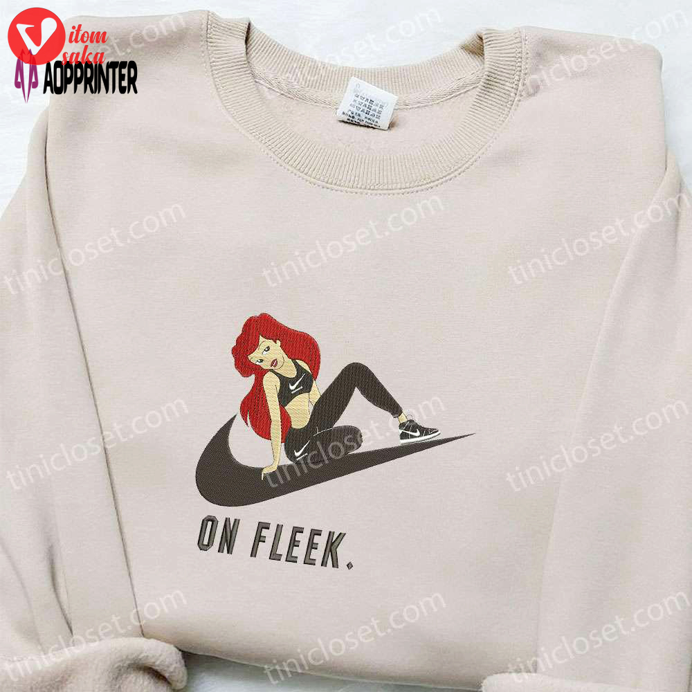 Sza toon x swoosh cartoon hoodie: nike inspired embroidered shirt best family gift ideas