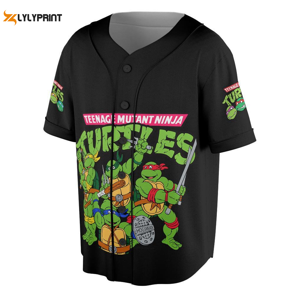 Teenage mutant ninja turtles mutant mayhem movie baseball jersey