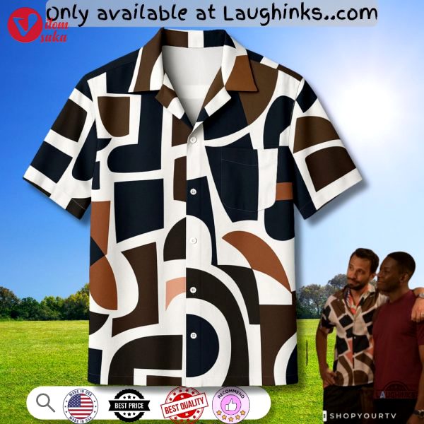 The chicken sisters jack and jones abstract print hawaiian shirt