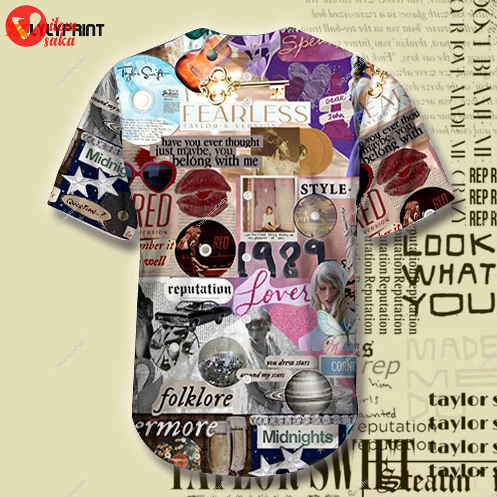 The eras tour baseball jersey, taylor version jersey shirt, taylor merch