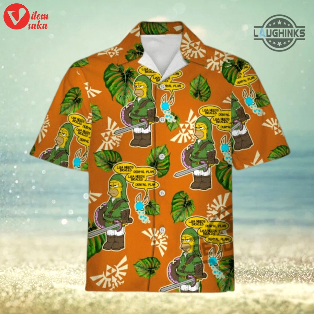 The simpsons hawaiian shirt and shorts the simpsons hawaiian shirt meme new