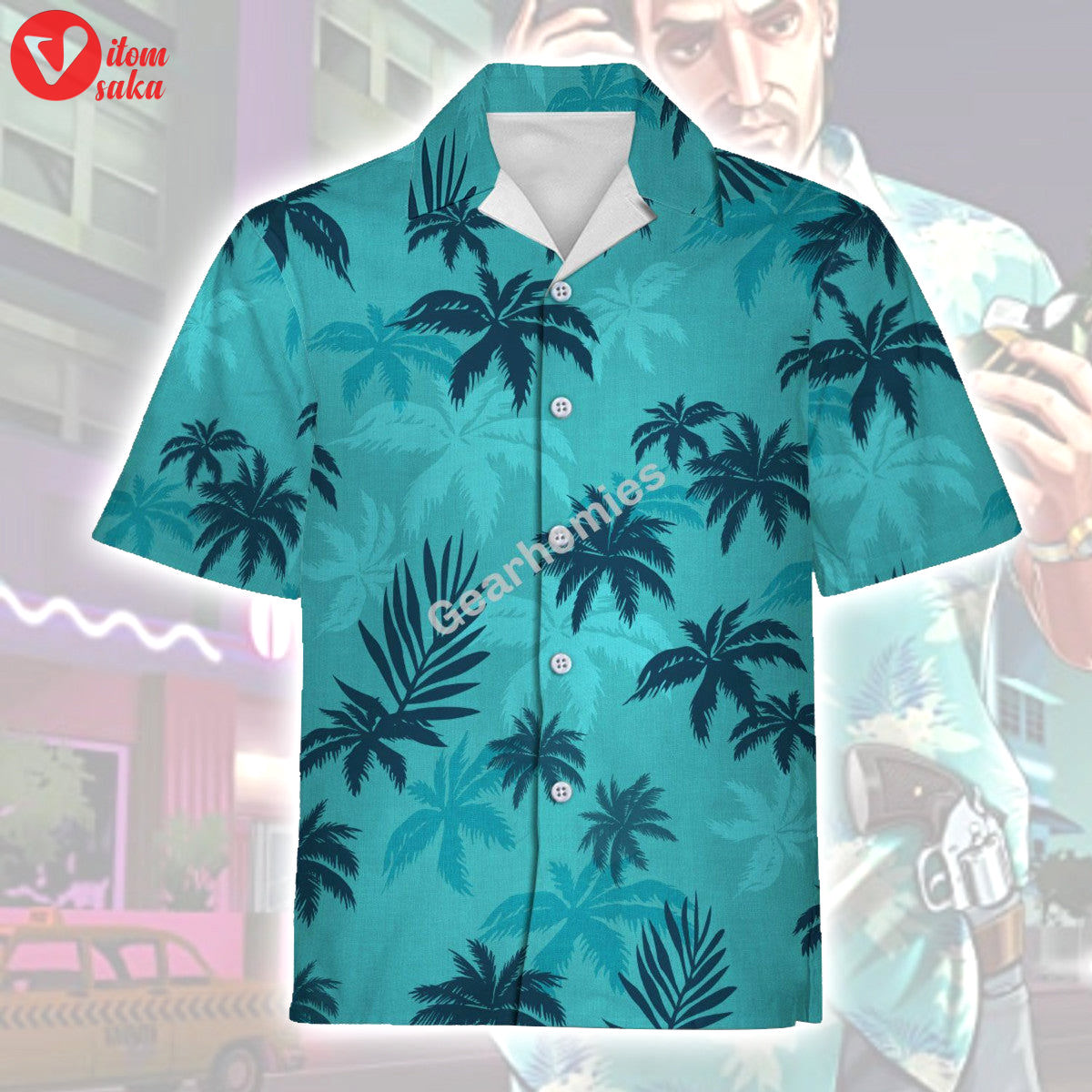 Tommy vercetti outfit hawaiian shirt – stormmerch exclusive